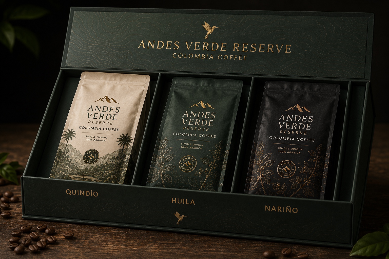 Andes Verde Reserve gift set